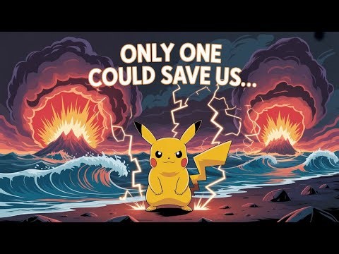 ⚡ The Day Pikachu Saved the World 🌊 | A Legendary Pokémon Bedtime Story #pikachu #pokemonstory