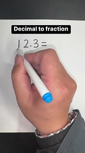 194K views · 2.1K reactions | Convert decimals to fractions | Decimal into mixed number #decimal #decimals #fractions #mixednumber #math #maths #reels | Math Tricks | Facebook