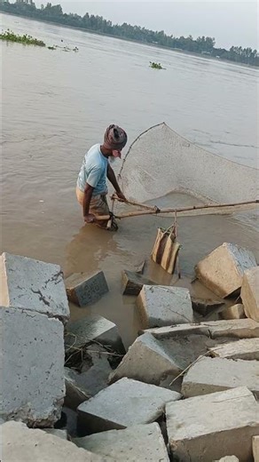 Top Fisherman Reveals Best NET FISHING Techniques #usafishing #fishing #handfish