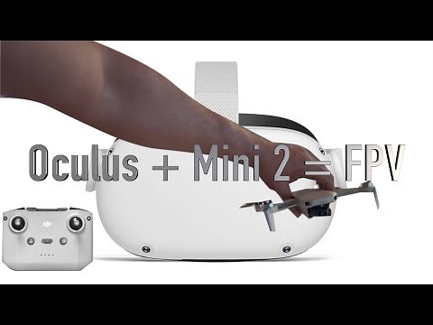 Live action FPV using MINI with Oculus Quest 2 #DJI #Mini2 #Oculus