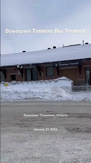 Downtown Timmins Bus Terminal