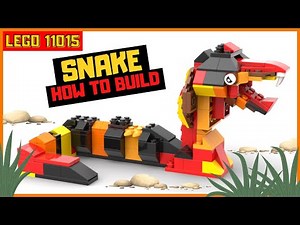 How to Build a Snake - Lego Classic 11015
