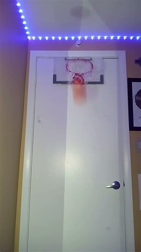 mini hoop 3 pointer #basketball#minihoop#fun