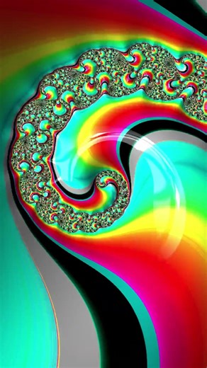 #animationart #shortart #mathart Into the Mandelbrot Vortex — Psytrance Fractal Explosion