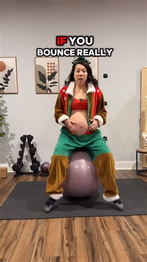 Gina, MS, & Roxanne, CNM on Instagram: "Day 6! Of our countdown to a (maybe) Christmas Baby! Today we are doing movements on the birth ball that are NOT aggressively bouncing on it but still prepping the body for birth! Movements: 🎄Side Body Stretch on ball 🎄Thoracic rotations on ball 🎄Pelvic tilt on ball with cat/cow in spine 🎄Relaxation sequence (for some birth tips) I love the relaxation sequence…even now for the stressful holiday time along with waiting for a baby to decide he’s ready to