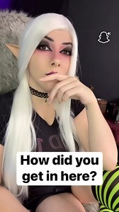 You can stay.💕 #fypシ #cute #elfgirl #goth #spellbound_ashe | Asheland Mckendrick