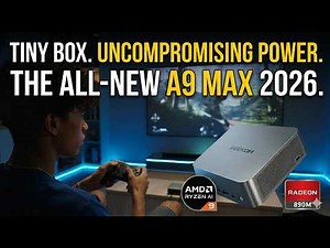 The New GEEKOM A9 Max 2026: The HX 470 Beast has Evolved!#geekom #minipc #upgrade #powerfulpc