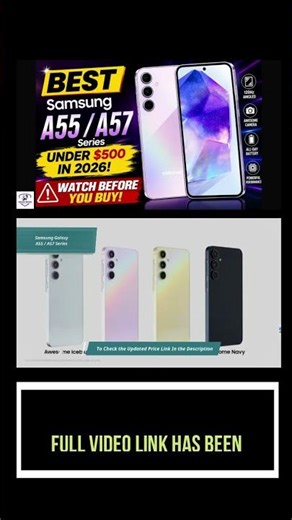 Best Samsung Mid-Range Phone in 2026 A55 vs A57!