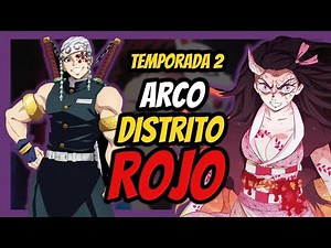 Kimetsu No Yaiba TEMPORADA 2 | RESUMEN | ARCO DEL DISTRITO ROJO