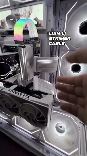 Ultimate White Gaming PC Build 2026 – RTX 4080 SUPER + Ryzen 7 9800X3D #powercolor #amdryzen #short