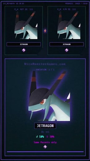 Jetragon No BREEDING Options