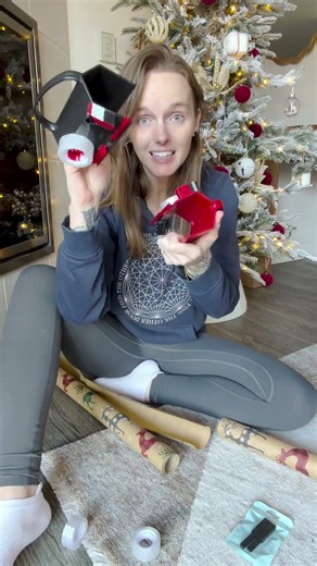 Who’s wrapping paper cutters with a tape dispensers are definitely upgraded to the old-school