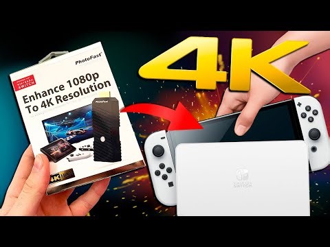 TRANSFORMA tu NINTENDO SWITCH en "PRO" a 4K 🤯 UNBOXING + GAMEPLAY/COMPARATIVA de 4K Gamer PRO [4K]
