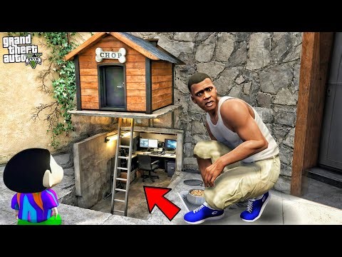 Franklin Found A Secret Base Inside Chop House || Gta 5