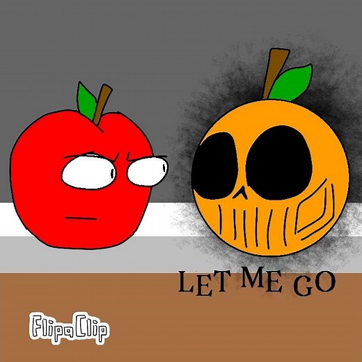 Hey Apple (Amazing Grace) animated #animation #creepy #annoyingorange #meme
