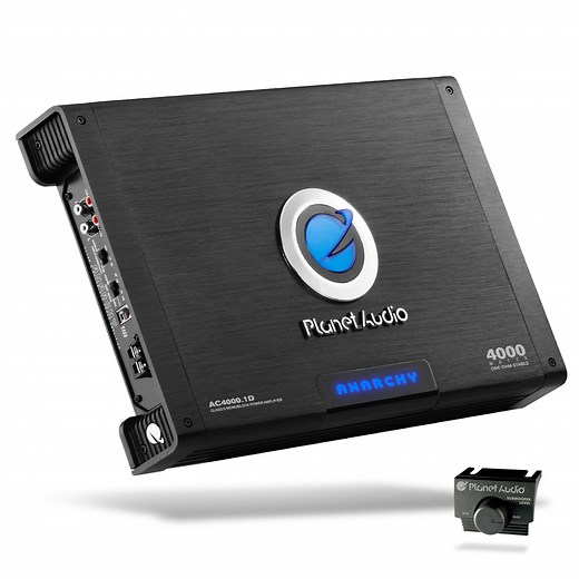 Planet Audio AC4000.1D Anarchy 4000W Monoblock Class D Monoblock Amplifier
