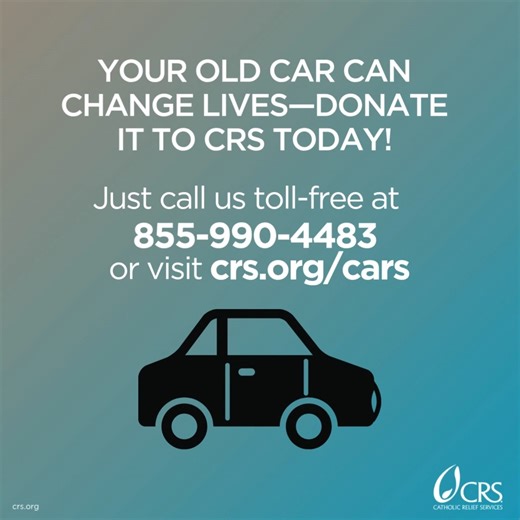 7.5K views · 46 reactions | Did you know you can donate your used car, truck, boat, and even RV to CRS? Your gift is tax-deductible and supports our programs so we can continue serving our sisters and brothers around the world. Complete the online donation form to donate a vehicle and schedule your free pick-up: https://brnw.ch/21wS2E1. | Catholic Relief Services | Facebook
