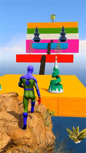 GTA 5 Epic Water Ragdolls Spiderman Jump/Fails Ep 33 #shorts