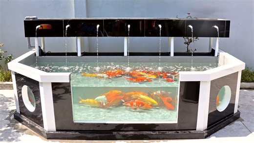 Build a 2m³ aquarium: Simple and practical ideas