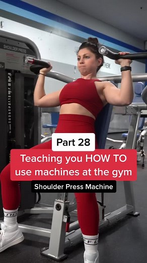 How To Use Shoulder Press Machine