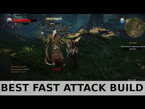 Witcher 3 - Best Fast Attack Build