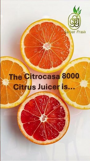 Citrocasa 8000 Commercial Orange Juicer | Automatic Citrus Juicing Machine Demo 🍊