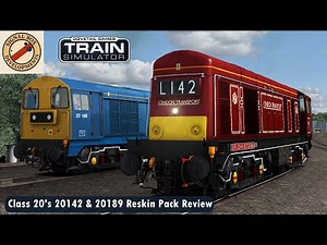 TS Classic - Signal Box Developments Class 20s 20189 and 20142 Reskin Pack Review