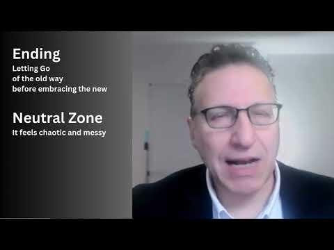 THE CHANGE-READY MANAGER. Chapter #1: Change vs. Transition. Understanding the human side.