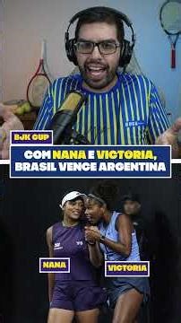 NANÁ SILVA AND VICTÓRIA BARROS achieve historic feat and Brazil defeats Argentina in the BJK Cup ...