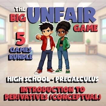 5 BIG UNFAIR Math Games - Introduction to Derivatives (Conceptual) - PreCalculus