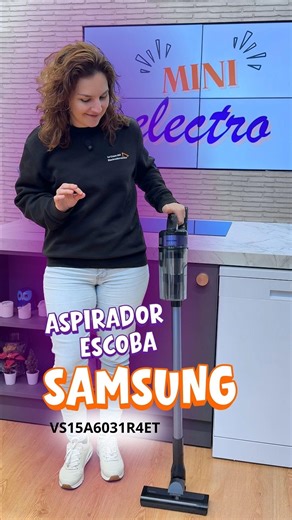 🧹💨 Samsung VS15A6031R4ET Stick Vacuum Cleaner | Small Household Appliance