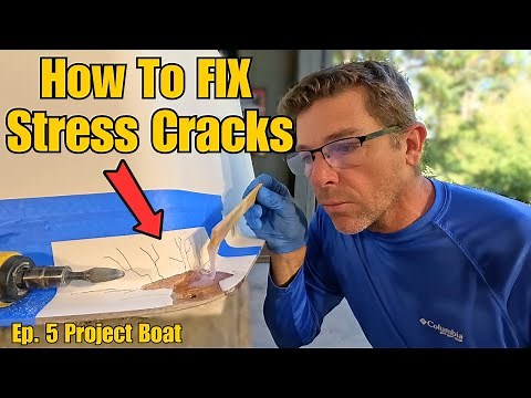 HOW TO FIX GELCOAT STRESS CRACKS