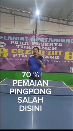 Gaya Main Tenis Meja yang Simpel dan Efektif