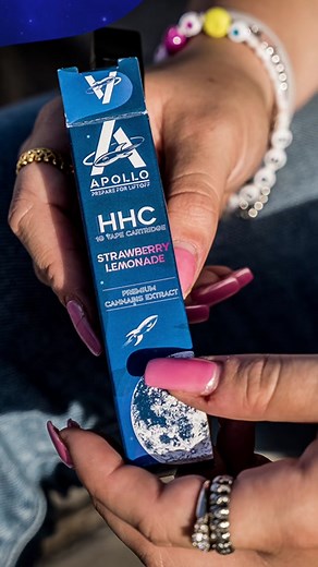 Vaping HHC has a different effect and duration. Because it is absorbed quickly, effects are immediate. Lift off with Apollo! #wellness #stressrelief #viralvideo #foryou #hhc
