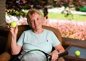 Torn hamstring is not stopping this 71-year-old athlete