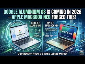 Google Aluminium OS Is Coming in 2026 – Apple MacBook Neo Just Forced This!