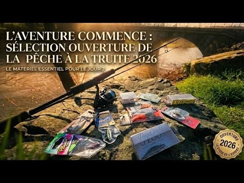 ​Mon Top Leurres pour l'Ouverture de la Truite 2026 🎯