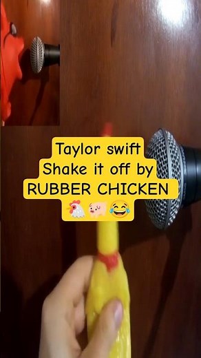 Shake It Off BUT it's a Rubber Chicken 😱🐔 (Taylor Swift Cover)