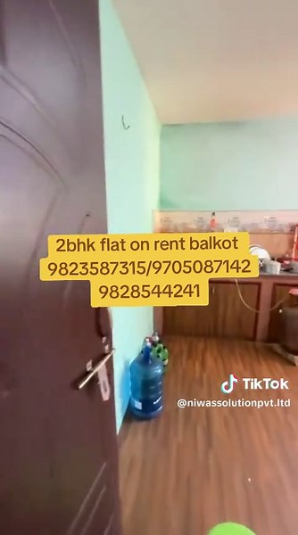 2BHK Flat for Rent in Balkot | 9823587315