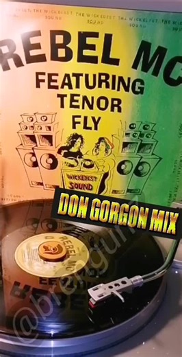 THE WICKEDEST SOUND (DON GORGON MIX) REBEL MC FEATURING TENOR FLY #1981 #rebelmc #tenorfly #wickedestsound #remix