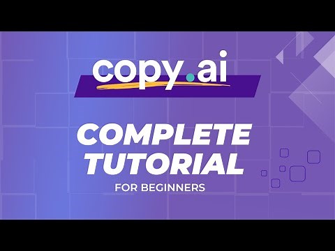 Copy.ai Complete Tutorial for Beginners 2026 (Step By Step)