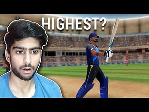 (WCC3) My HIGHEST score in the Match! (IPL 2021 in World Cricket Championship 3)