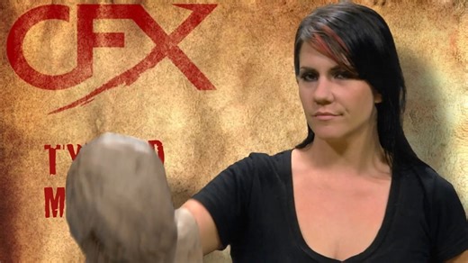 [特效头套]CFX Typhoid Mary (Female Fit) Silicone Mask Movement Video