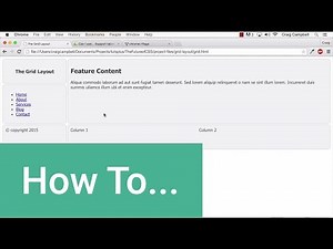 Introduction to the CSS Grid Layout
