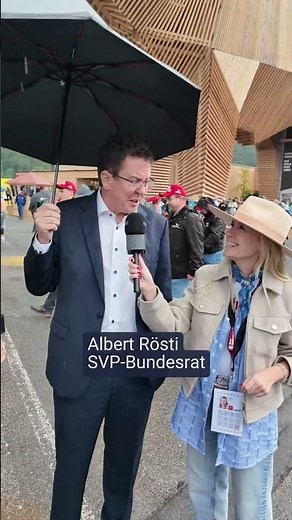 Spezial ESAF 2025: Bundesrat Albert Rösti im Interview