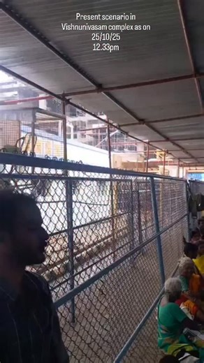 4.9K views · 379 reactions | Present scenario in Vishnunivasam complex as on 25/10/25 12.33pm | Dharani Krishna Yn | Facebook