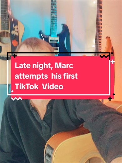 Late night Marc makes his first TikTok video! ... and it's way too long! 😂😂 @ClayRoses @Amber Shalene #latenight #hopesthisworks