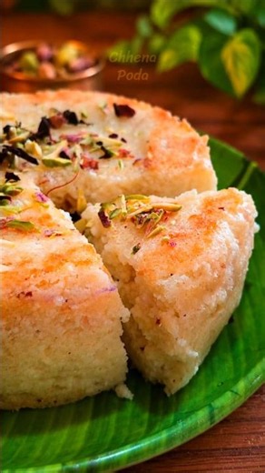 Chhena Poda | Traditional Baked Sweet from Odisha #baked #baking