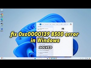 (FIXED) 0xc0000139 BSOD error in Windows PC