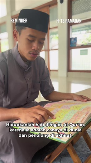 Al-Qur’an Syauqi Quadcode adalah A-Qur’an dengan ukuran yg lebih besar (A4) yang sangat cocok untuk segala usia🌸 ✅ Full color ✅ Tajwid berwarna ✅ Terjemahan per kata & per ayat ✅ 8 blok warna Yukk langsung checkout di showcase ya sebelum Ramadan datang🤗 #alquran #alquranbesar #alqurantajwid #alquranterjemahan #promoramadhan